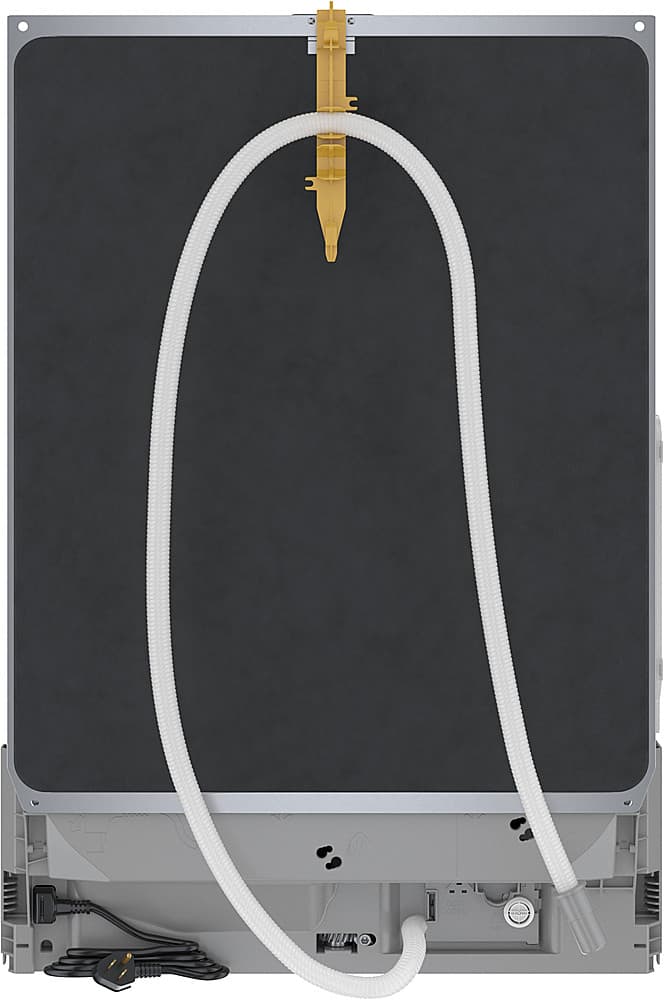 Alt View 1. Bosch - 300 Series 24" Front Control Smart Built-In Stainless Steel Tub Dishwasher with 3rd Rack, 46dBA - Black.