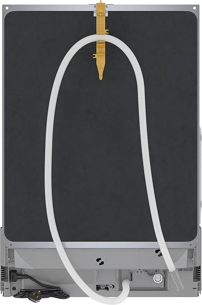 Alt View 1. Bosch - 300 Series 24" Front Control Smart Built-In Stainless Steel Tub Dishwasher with 3rd Rack, 46dBA - Black.