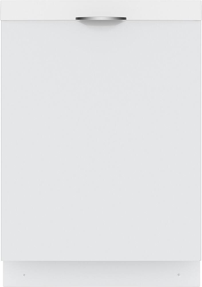 Bosch - 300 Series 24" Top Control Smart Built-In Stainless Steel Tub Dishwasher with 3rd Rack, 46 dBA - White