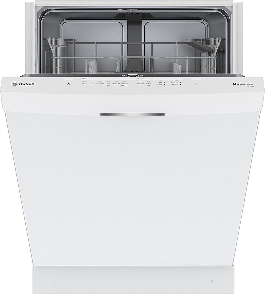 Bosch 300 Series 24 Top Control Built-In Stainless Steel Tub Dishwasher  with 3rd Rack, 44 dBA Stainless Steel SHSM63W55N - Best Buy