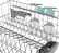 Alt View 16. Bosch - 300 Series 24" Top Control Smart Built-In Stainless Steel Tub Dishwasher with 3rd Rack, 46 dBA - White.