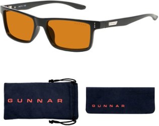 GUNNAR - Amber Max Blue Light Reading Glasses - Vertex +2.5 - Onyx - Front_Zoom