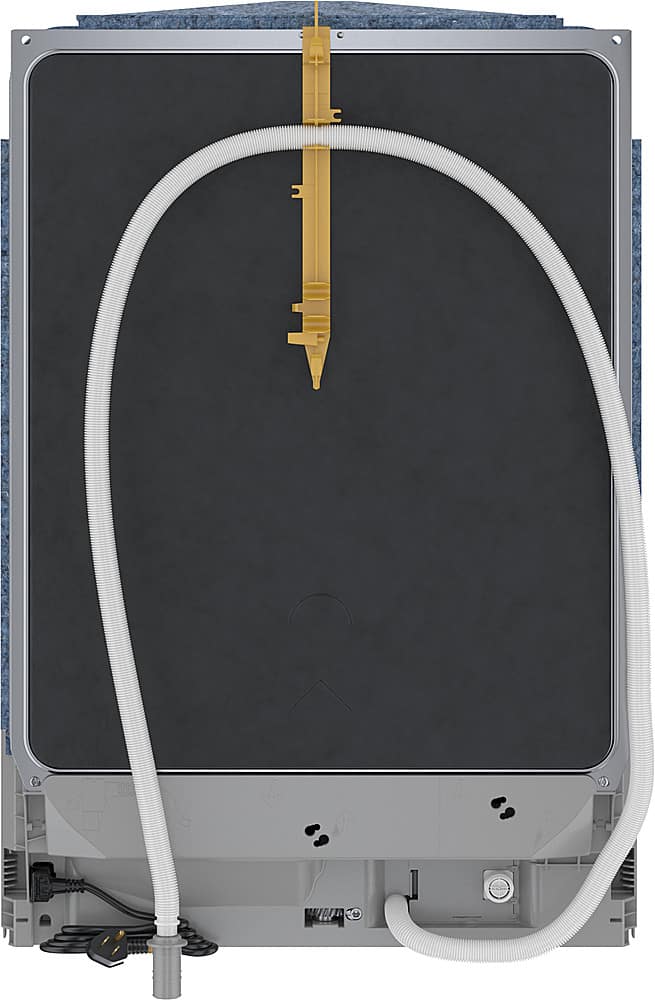 Alt View 1. Bosch - 500 Series 24" Top Control Smart Built-In Stainless Steel Tub Dishwasher with Flexible 3rd Rack, 44dBA - Black.