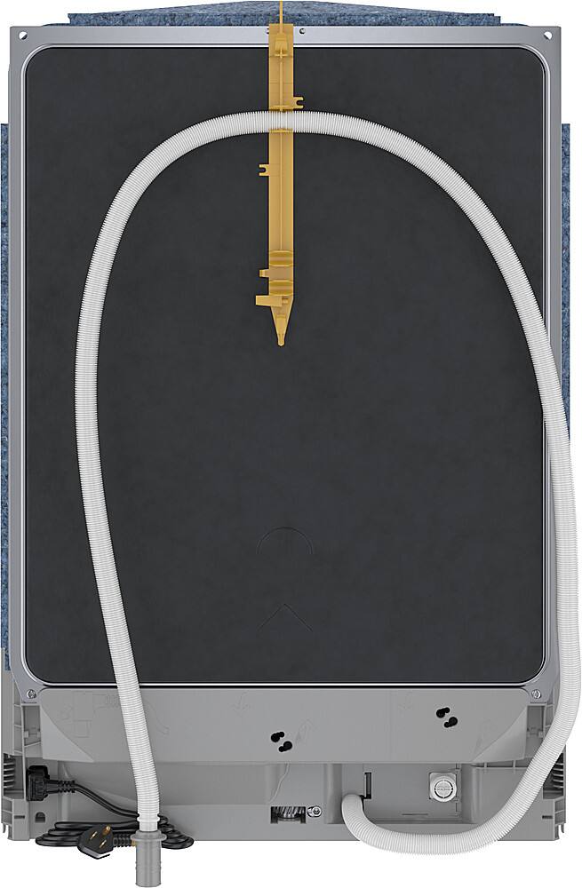 Alt View 1. Bosch - 500 Series 24" Top Control Smart Built-In Stainless Steel Tub Dishwasher with Flexible 3rd Rack, 44dBA - Black.