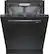 Alt View 11. Bosch - 800 Series 24" Top Control Smart Built-In Stainless Steel Tub Dishwasher with Flexible 3rd Rack, 42dBA - Black.