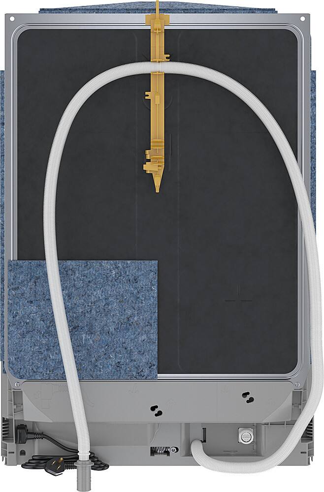 Alt View 1. Bosch - 800 Series 24" Top Control Smart Built-In Stainless Steel Tub Dishwasher with Flexible 3rd Rack, 42dBA - Black.