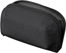 ALPAKA - Zip Wallet Organizer Pouch with Coin Pocket, Fits Up to 30 Cards, Full Zip Closure, Magnetic Coin Pouch, HUB Compatible - Black Axoflux 300D