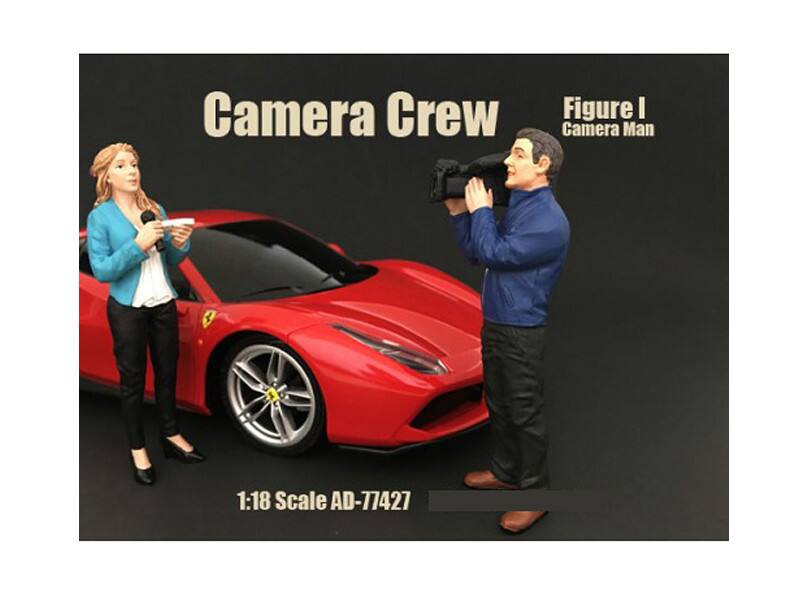 Camera Crew  
Figure I  
Camera Man  

1:18 Scale AD-77427