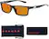 Front. GUNNAR - Amber Max Blue Light Reading Glasses - Vertex +2.0 - Onyx.