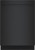 Bosch - 800 Series 24" Top Control Smart Built-In Stainless Steel Tub Dishwasher with 3rd Rack, 42dBA - Black - Front_Zoom