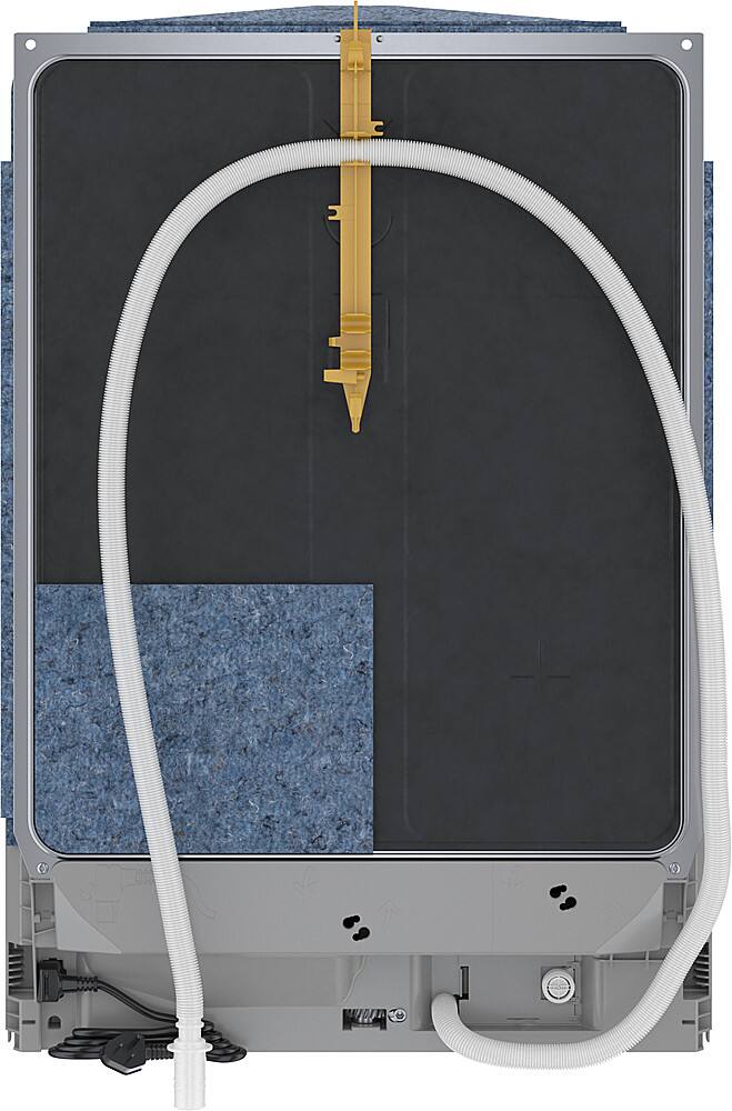 Alt View 1. Bosch - 800 Series 24" Top Control Smart Built-In Stainless Steel Tub Dishwasher with 3rd Rack, 42dBA - Black Stainless Steel.