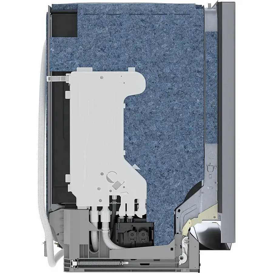 Alt View 11. Bosch - Benchmark Series 24" Top Control Smart Built-In Stainless Steel Tub Dishwasher, 38dBA - Stainless Steel.