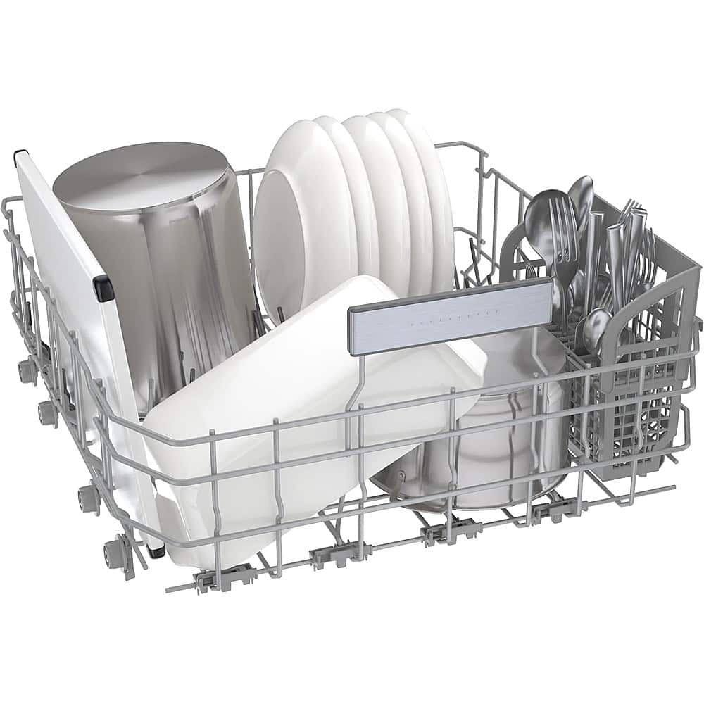 Alt View 17. Bosch - Benchmark Series 24" Top Control Smart Built-In Stainless Steel Tub Dishwasher, 38dBA - Stainless Steel.