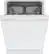 Alt View 11. Bosch - 300 Series 24" Front Control Smart Built-In Stainless Steel Tub Dishwasher with 3rd Rack, 46 dBA - White.