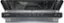 Left. Bosch - 100 Series Premium 24" Top Control Smart Built-In Hybrid Stainless Steel Tub Dishwasher with 3rd Rack, 46dBA - Stainless Steel.