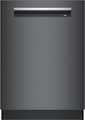 Bosch - 800 Series 24" Top Control Smart Built-In Stainless Steel Tub Dishwasher with 3rd Rack, 42dBA - Black Stainless Steel