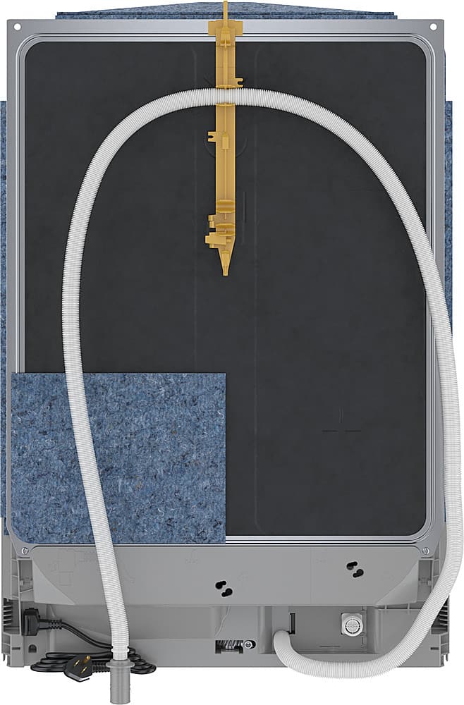 Alt View 1. Bosch - 800 Series 24" Top Control Smart Built-In Stainless Steel Tub Dishwasher with 3rd Rack, 42dBA - Black Stainless Steel.