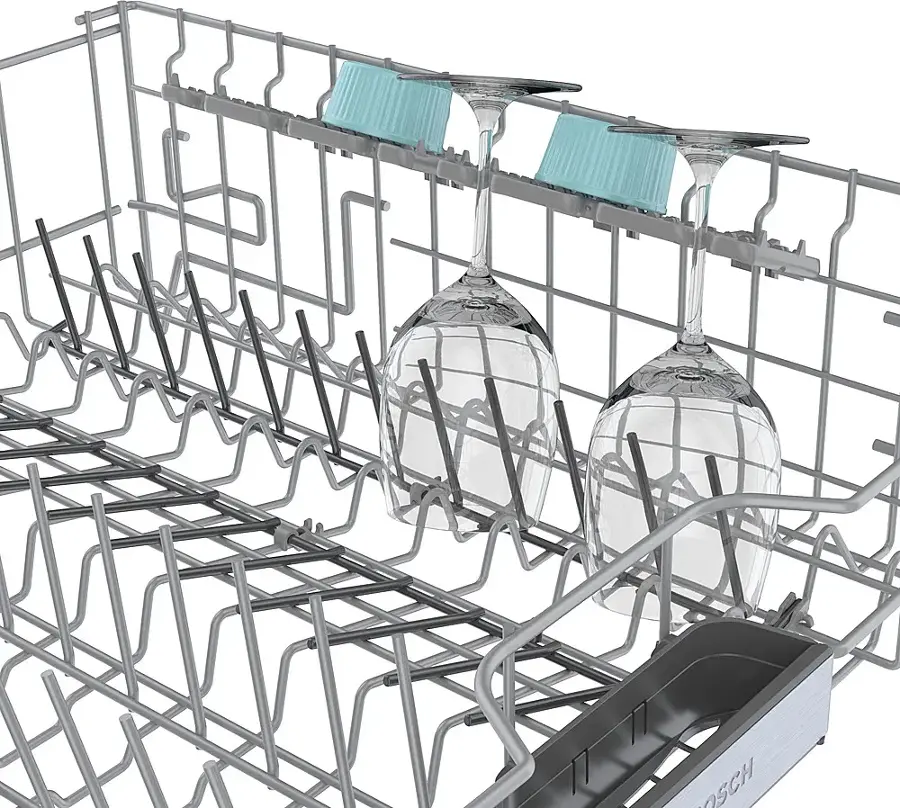 Alt View 14. Bosch - 800 Series 24" Top Control Smart Built-In Stainless Steel Tub Dishwasher with 3rd Rack, 42 dBA - White.