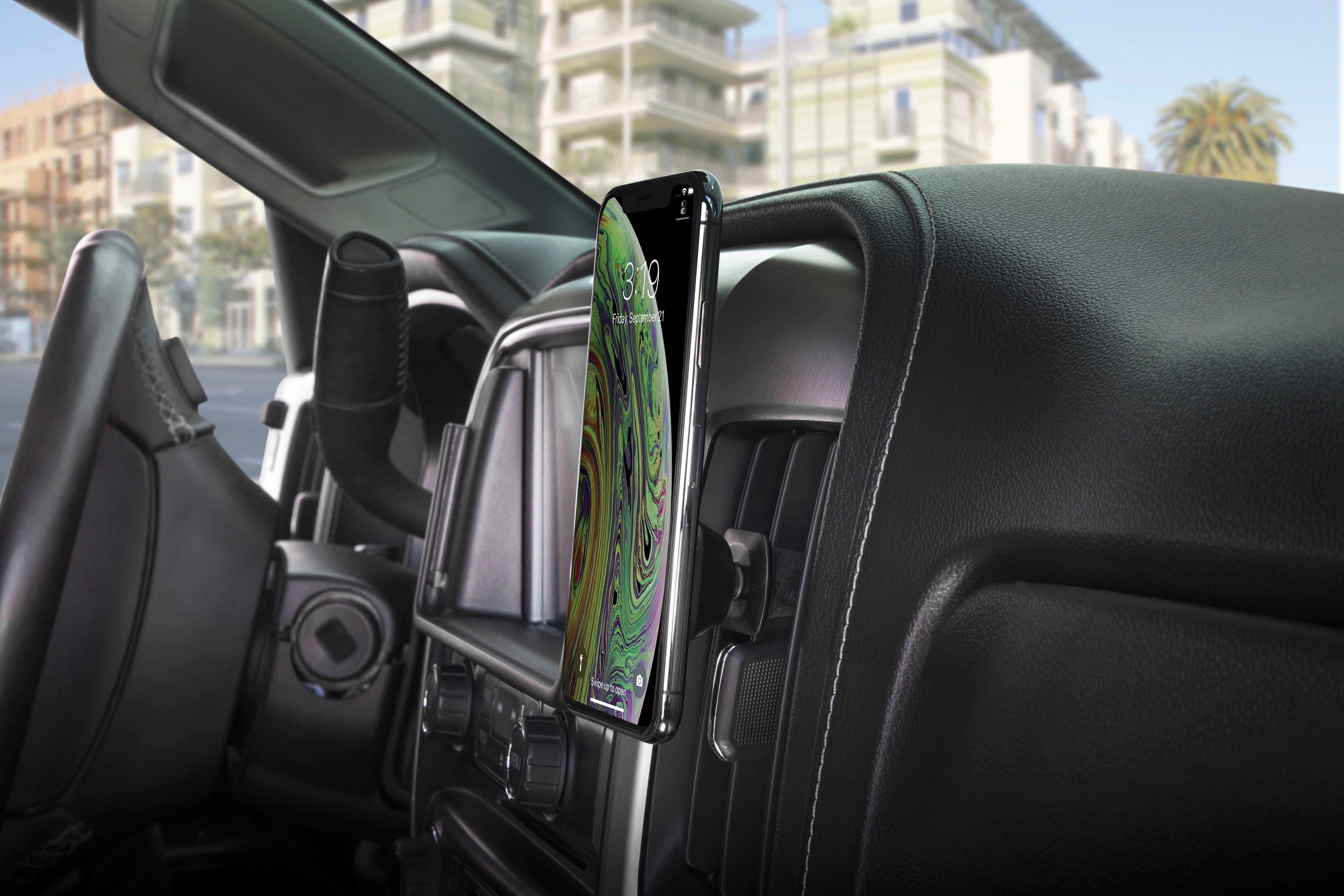 Alt View 12. Scosche - MagicMount Select Vent Mount for Mobile Phones - Black.