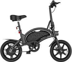 Jetson - Bolt Pro eBike with 30 miles Max Operating Range & 15.5 mph Max Speed - Black - Front_Zoom