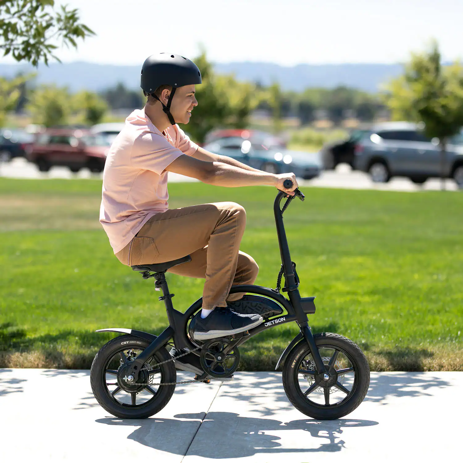 Zoom in on Alt View 12. Jetson - Bolt Pro eBike with 30 miles Max Operating Range & 15.5 mph Max Speed - Black.