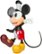 Angle Zoom. NECA - Disney 100 Kidrobot 8” Mickey Mouse Through the Years Vinyl Art Figure.