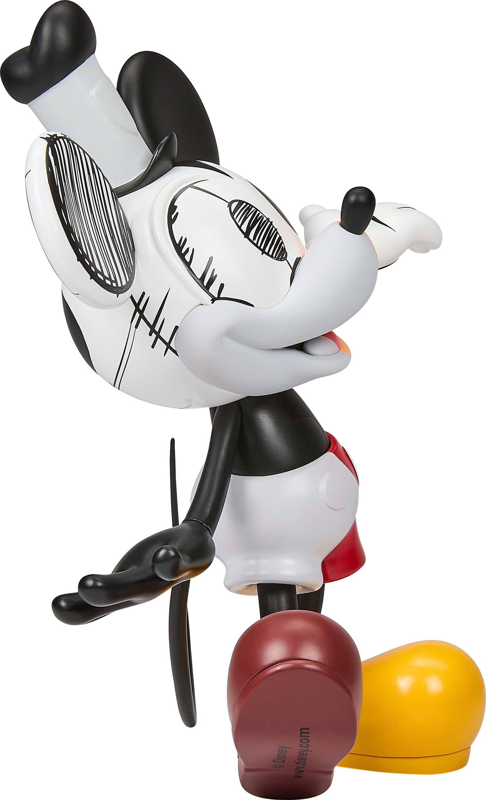 Alt View 12. NECA - Disney 100 Kidrobot 8” Mickey Mouse Through the Years Vinyl Art Figure.