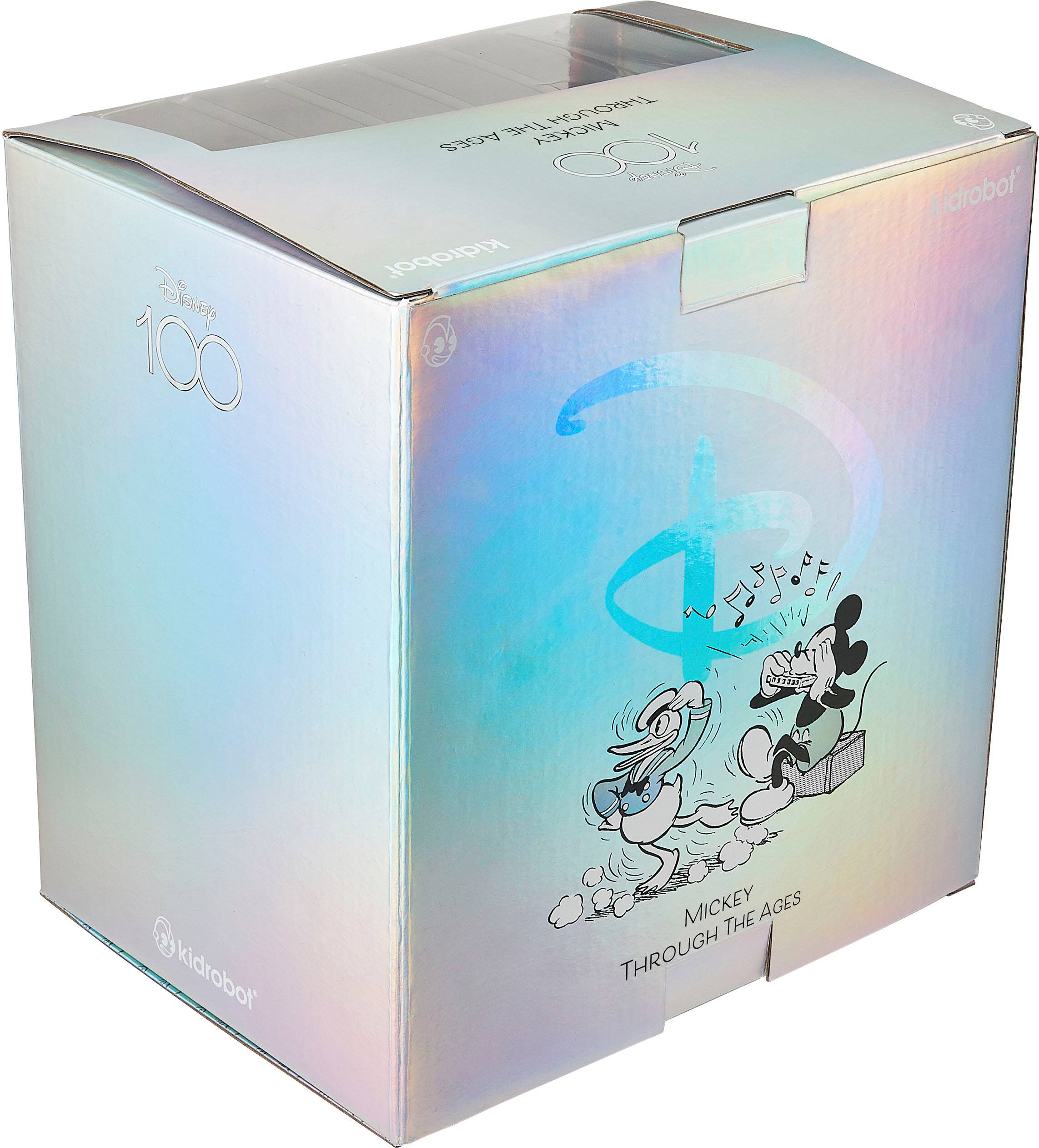 Alt View 16. NECA - Disney 100 Kidrobot 8” Mickey Mouse Through the Years Vinyl Art Figure.