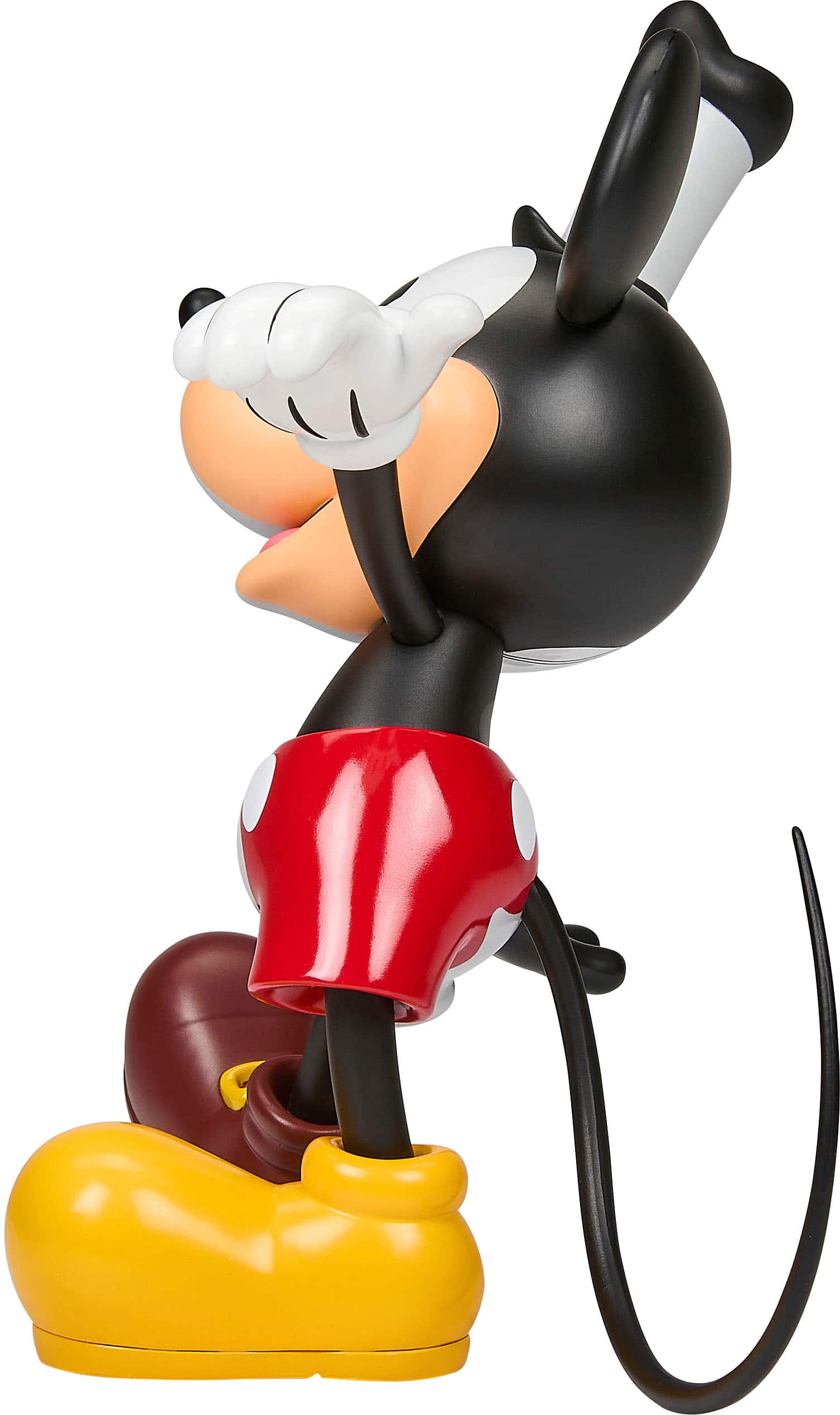 Left. NECA - Disney 100 Kidrobot 8” Mickey Mouse Through the Years Vinyl Art Figure.