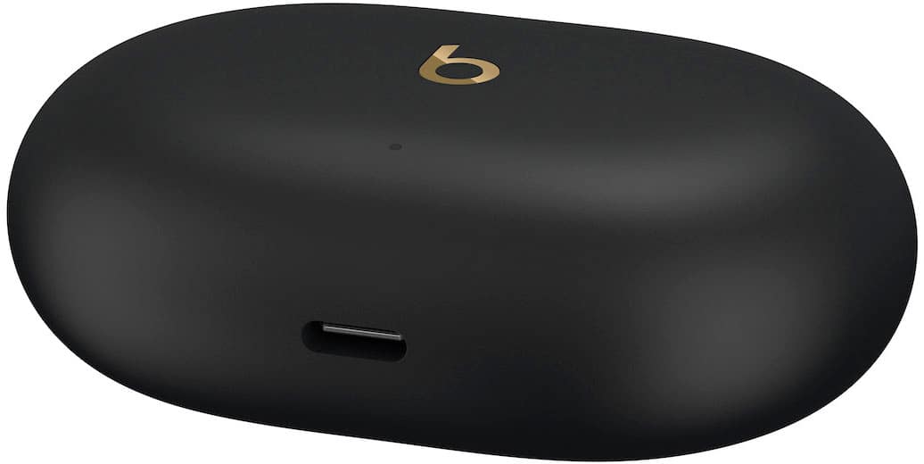 Alt View 11. Beats - Geek Squad Certified Refurbished Beats Studio Buds + True Wireless Noise Cancelling Earbuds - Black/Gold.