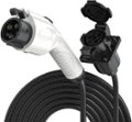 Front Zoom. Rexing - J1772 Extension Charging Cable - 32A 17ft - Black.