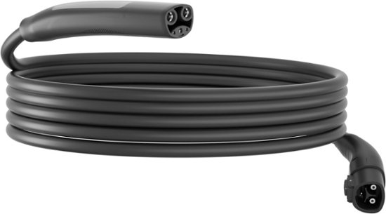 Front. Rexing - Tesla Extension Charging Cable - 48A 20ft - Black.