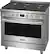 Angle. Frigidaire - Professional 4.4 Cu. Ft. Freestanding Gas Oven True Convection Range - Stainless Steel.