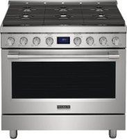 Frigidaire - Professional 4.4 Cu. Ft. Freestanding Gas Oven True Convection Range - Stainless Steel - Front_Zoom