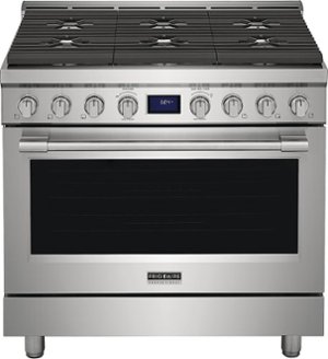 Frigidaire - Professional 4.4 Cu. Ft. Freestanding Gas Oven True Convection Range - Stainless Steel
