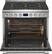 Alt View 1. Frigidaire - Professional 4.4 Cu. Ft. Freestanding Gas Oven True Convection Range - Stainless Steel.
