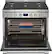 Alt View 2. Frigidaire - Professional 4.4 Cu. Ft. Freestanding Gas Oven True Convection Range - Stainless Steel.