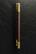 Front. Monogram - Long Statement Handle for 48" Monogram Pro Ranges - Brass.