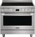 Front. Frigidaire - Professional 4.4 Cu. Ft. Freestanding Oven Induction Fan Convection Range - Stainless Steel.
