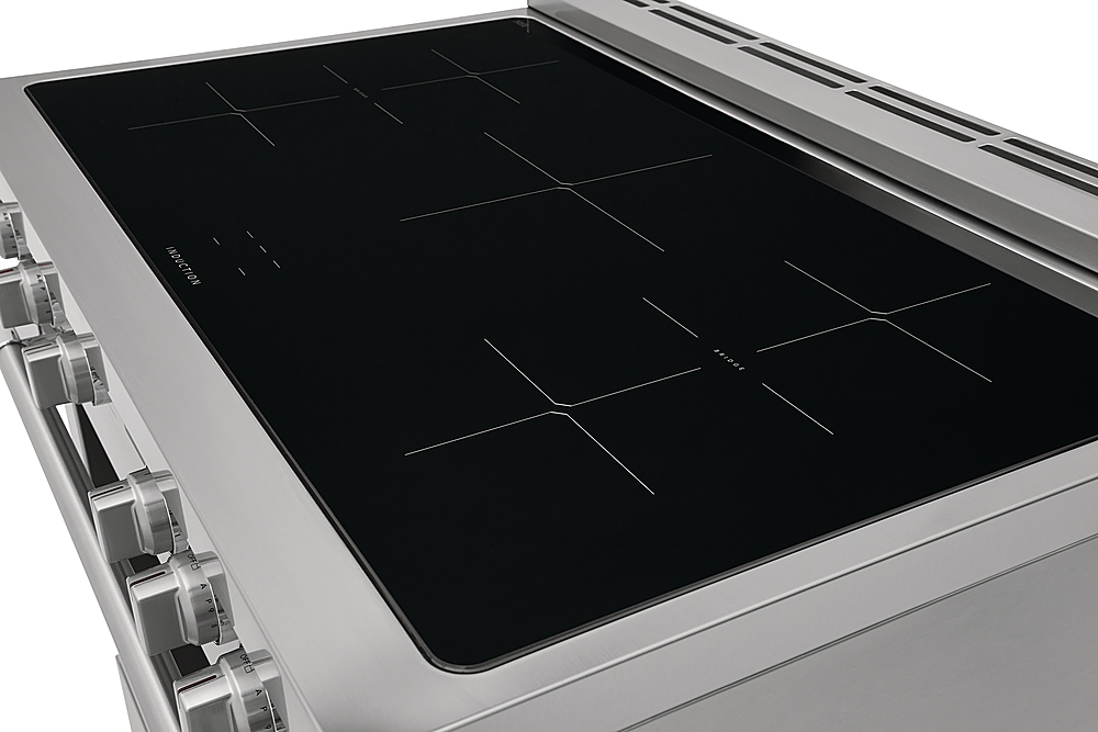 Home Pro Square Stainless Steel Induction Cooktop - Counter Top, 120V, 1800  watts - 11 3/4 x 15 1/4 x 3 - 1 count box