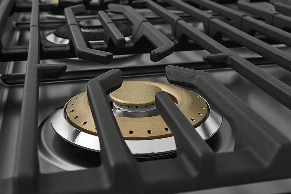 Alt View 14. Frigidaire - Professional 4.4 Cu. Ft. Freestanding Oven Dual-Fuel Fan Convection Range - Stainless Steel.