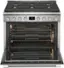 Alt View 1. Frigidaire - Professional 4.4 Cu. Ft. Freestanding Oven Dual-Fuel Fan Convection Range - Stainless Steel.