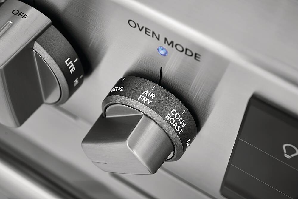 Alt View 13. Frigidaire - Professional 5.4 Cu. Ft. Freestanding Oven Electric True Convection Range - Stainless Steel.