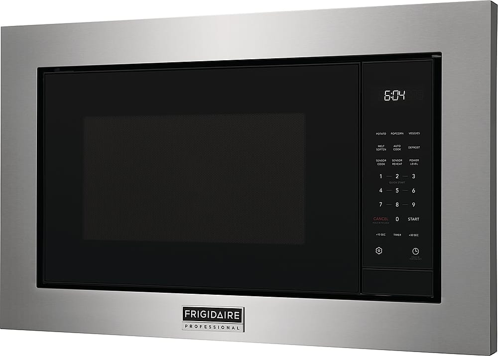 Angle. Frigidaire - Professional 2.2 Cu. Ft. Built-In Microwave - Stainless Steel.