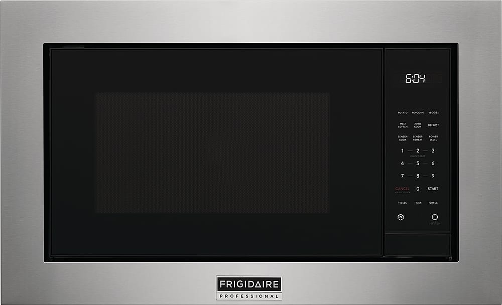 Front. Frigidaire - Professional 2.2 Cu. Ft. Built-In Microwave - Stainless Steel.