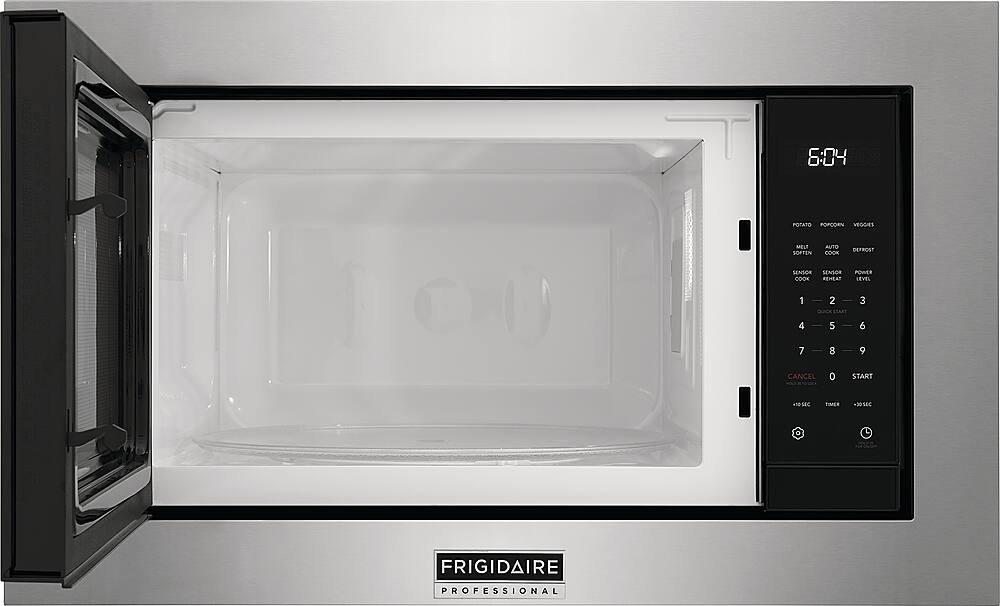 Alt View 13. Frigidaire - Professional 2.2 Cu. Ft. Built-In Microwave - Stainless Steel.