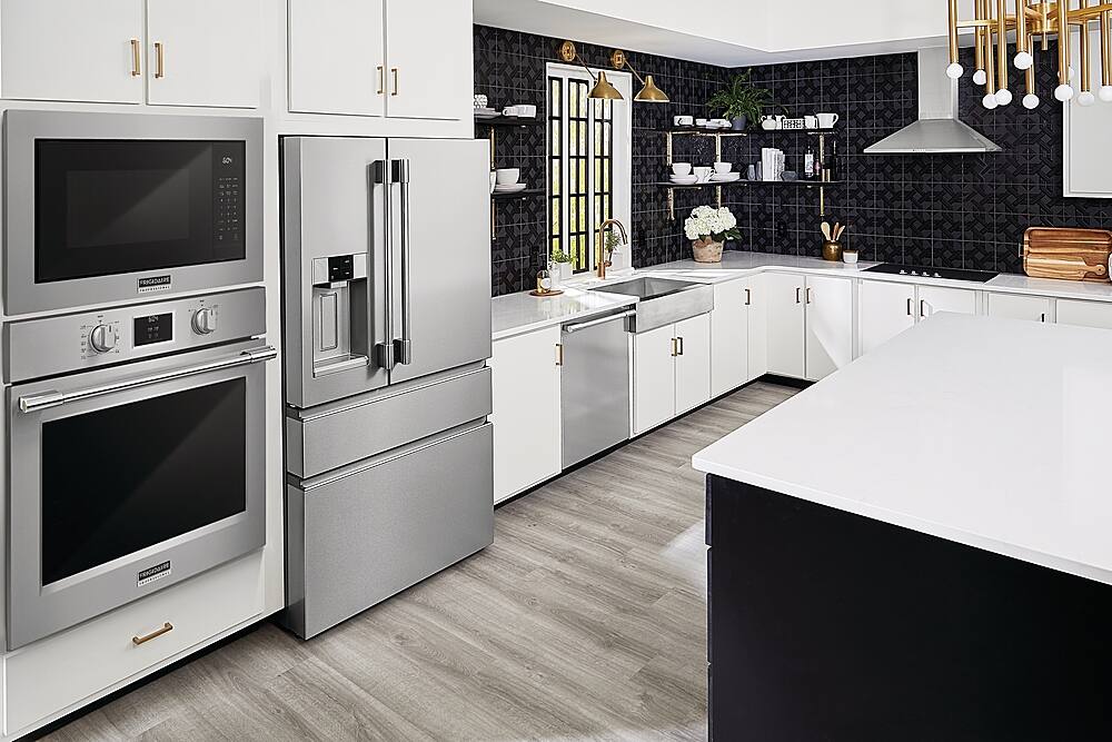 Alt View 18. Frigidaire - Professional 2.2 Cu. Ft. Built-In Microwave - Stainless Steel.