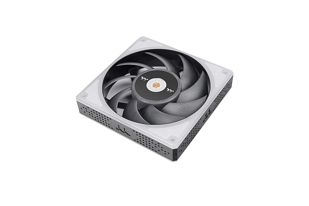 Alt View 15. Thermaltake - ToughFan 14 RGB High Static Pressure Radiator Fan (3-Pack) - Black.