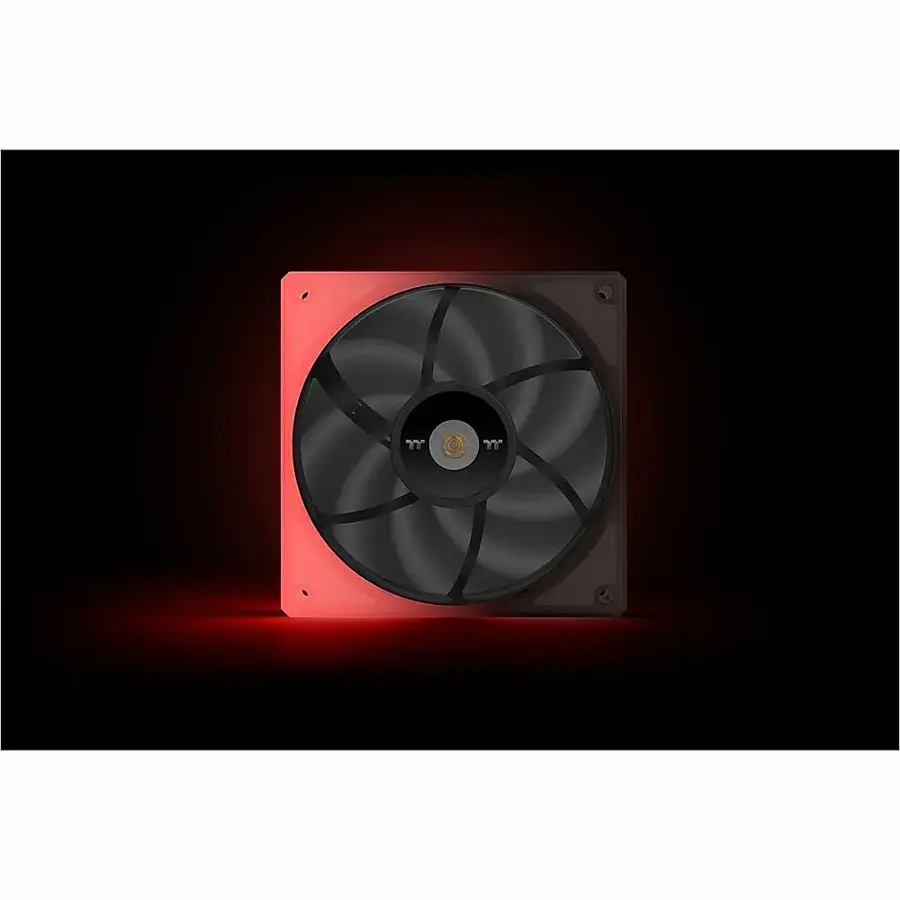 Alt View 22. Thermaltake - ToughFan 14 RGB High Static Pressure Radiator Fan (3-Pack) - Black.