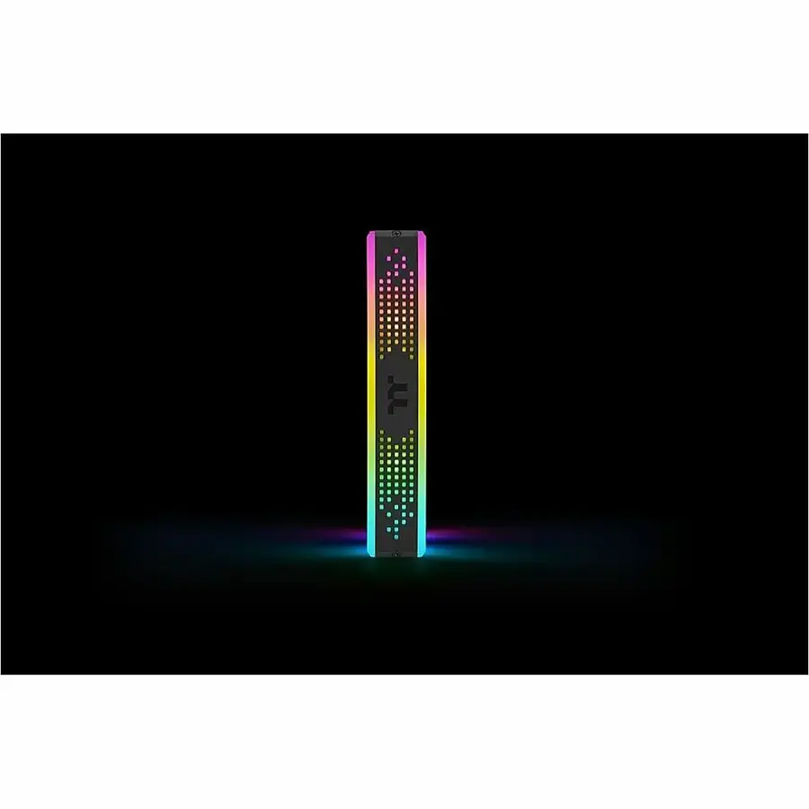 Alt View 29. Thermaltake - ToughFan 14 RGB High Static Pressure Radiator Fan (3-Pack) - Black.